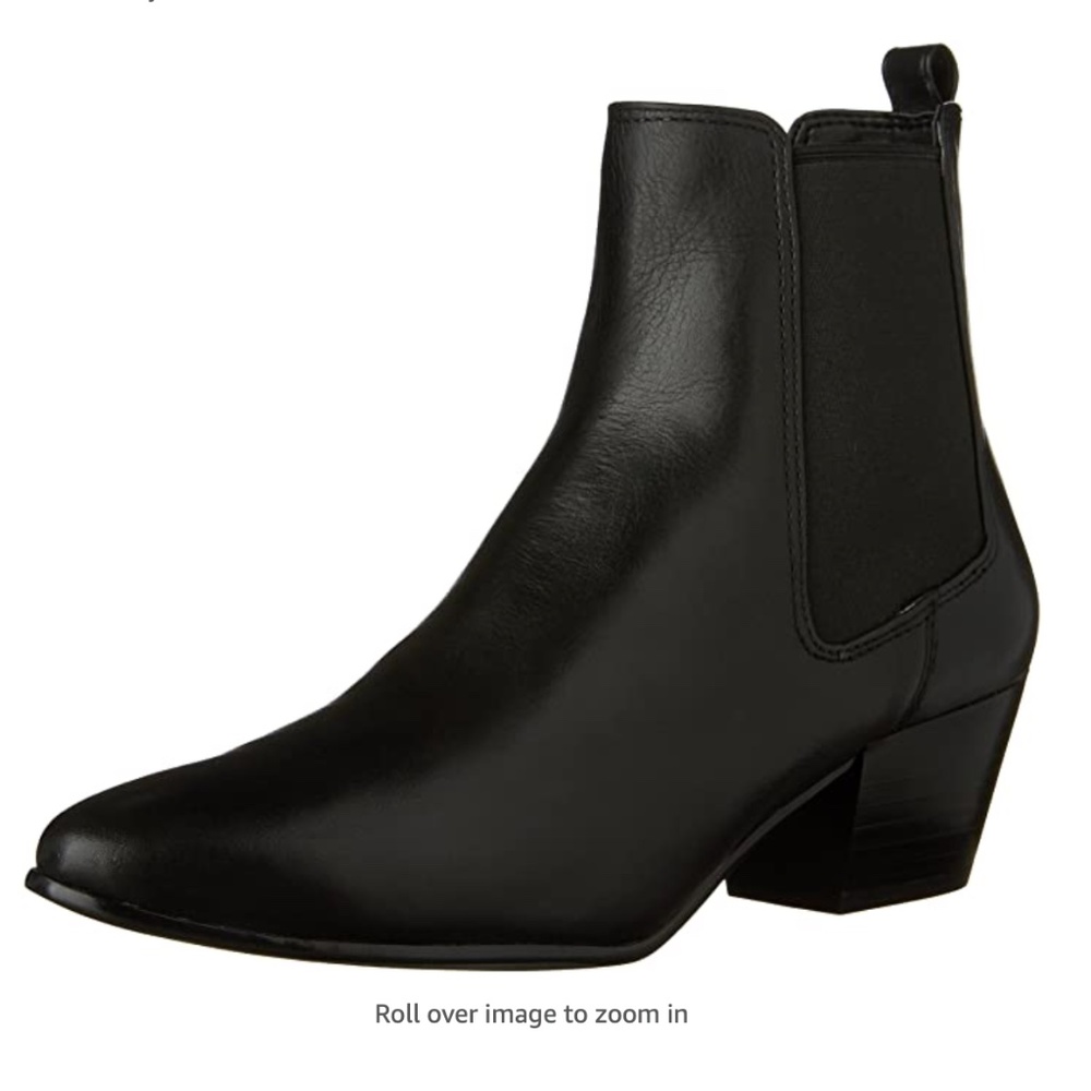 Sam Edelman Black Leather Reesa Booties